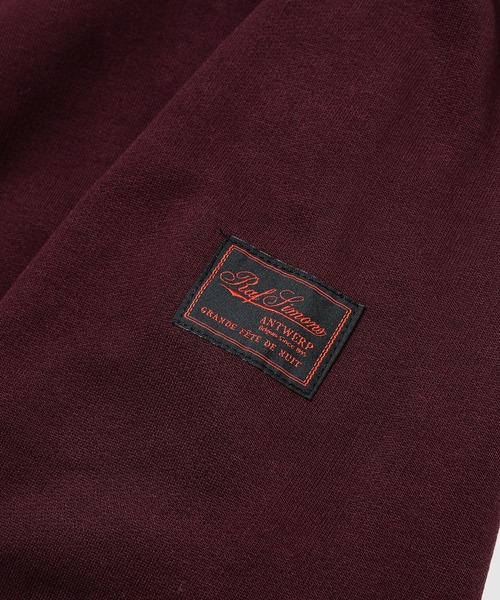RAF SIMONS（ラフシモンズ）の「Regular fit hoodie with knot hood（パーカー・メンズ・レッド系その他/ブラック・S/M）」の7枚目の写真
