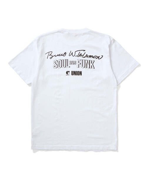 UNION（ユニオン）の「UNION Marvin Gaye T Shirt ユニオン Tシャツ BRUCE TALMON ブルース・タラモン（Tシャツ/カットソー・メンズ・ホワイト・SMALL）」の3枚目の写真