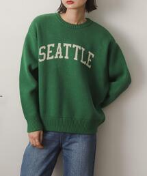 SENSE OF PLACE by URBAN RESEARCH | 『一部WEB限定カラー』グラフィックロゴセーター(ニット/セーター)