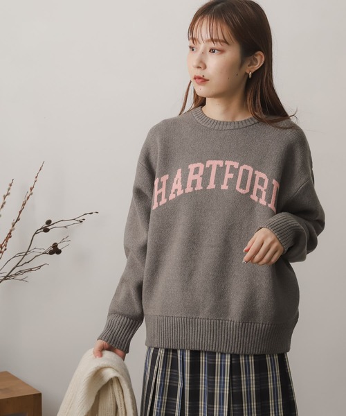 新品❤️archivio ロゴ入りセーター 青 新品❤️archivio ロゴ入りセーター 青