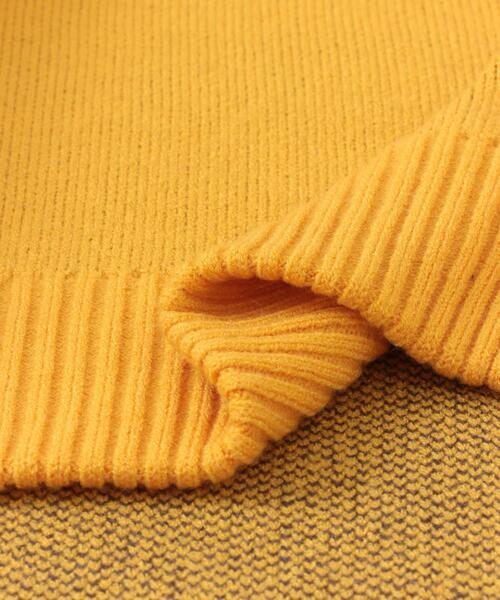 SENSE OF PLACE by URBAN RESEARCH(センスオブプレイスバイアーバンリサーチ)の「グラフィックロゴセーター(ニット/セーター・レディース・グリーン/ベージュ/グレー/オレンジ/ブラック・ONE)」の21枚目の写真