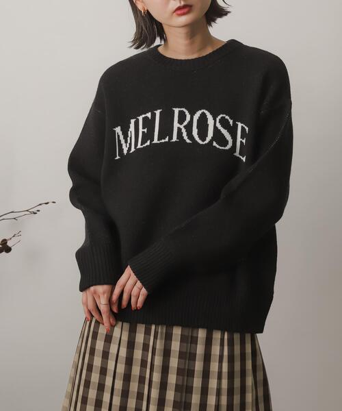 SENSE OF PLACE by URBAN RESEARCH(センスオブプレイスバイアーバンリサーチ)の「グラフィックロゴセーター(ニット/セーター・レディース・グリーン/ベージュ/グレー/オレンジ/ブラック・ONE)」の15枚目の写真