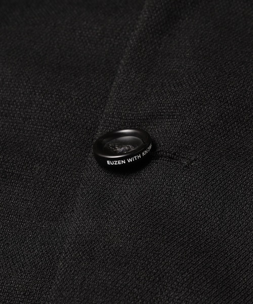 STOF(ストフ)の「Omnibus JQ right coat(チェスターコート・メンズ・ナチュラル/ブラック・S/M)」の21枚目の写真