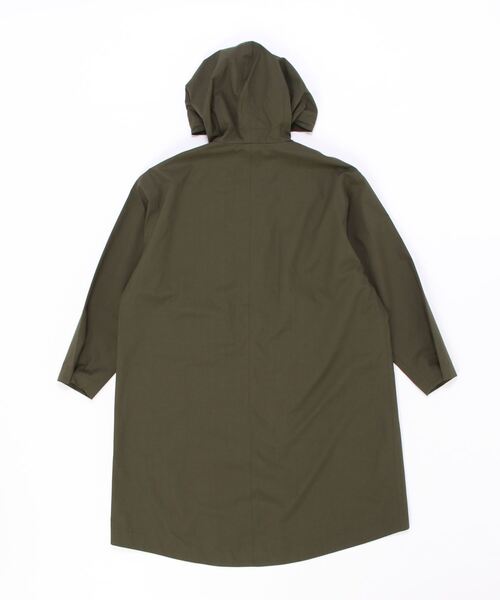 MHL.（エムエイチエル）の「COTTON LINEN COATING（モッズコート・メンズ・カーキ・LARGE/MEDIUM/SMALL）」の5枚目の写真