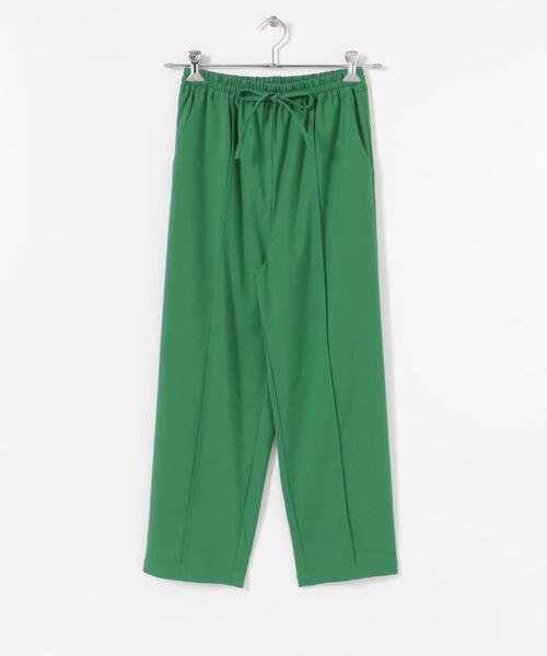 ITEMS URBANRESEARCH(アイテムズ アーバンリサーチ)の「『UR TECH』ピンタックイージーパンツ(その他パンツ・レディース・ベージュ/グリーン/ネイビー/ブラック・MEDIUM/SMALL)」の13枚目の写真