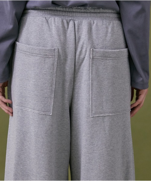 PUBLIC TOKYO（パブリックトウキョウ）の「バルーンスウェットイージーパンツ（スウェットパンツ・メンズ・グレー/ダークグレー・1/2）」の10枚目の写真
