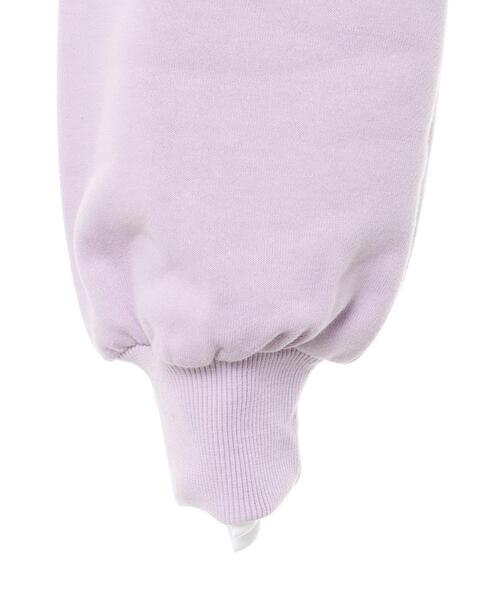 INGNI(イング)の「リンガーカレッジロゴショート丈スウェットプルオーバー(スウェット・レディース・ラベンダー/ホワイト×ブルー/オートミール/ブラック・M)」の16枚目の写真