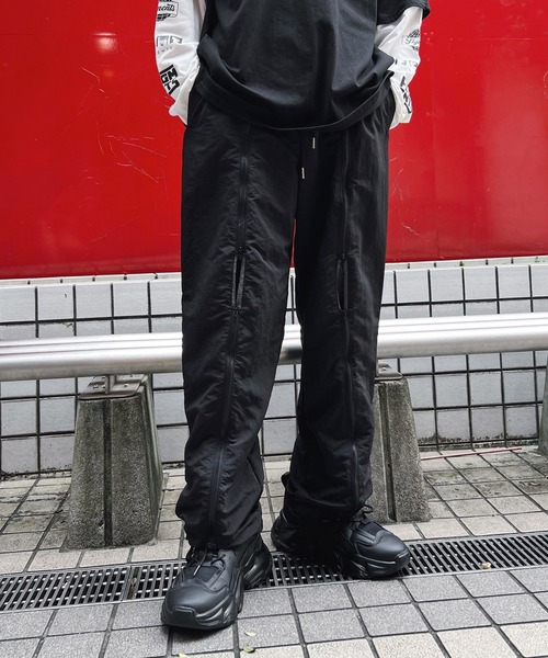 Figments（フィグメンツ）の「センターZIPトラックパンツ（その他パンツ・レディース・ブラック・FREE）」の9枚目の写真