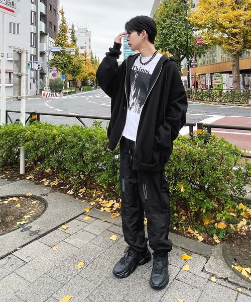 Figments（フィグメンツ）の「センターZIPトラックパンツ（その他パンツ・レディース・ブラック・FREE）」の18枚目の写真