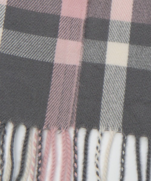 GLOBAL WORK(グローバルワーク)の「静電軽減柄ストール/281700(マフラー・レディース・ベージュ/ネイビー/イエロー/ブルー/グリーン/ダークブルー/ライトピンク・FREE)」の11枚目の写真