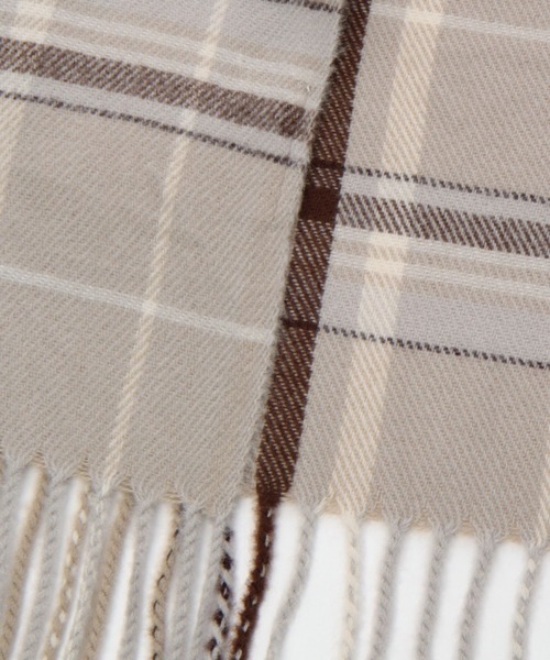 GLOBAL WORK(グローバルワーク)の「静電軽減柄ストール/281700(マフラー・レディース・ベージュ/ネイビー/イエロー/ブルー/グリーン/ダークブルー/ライトピンク・FREE)」の17枚目の写真