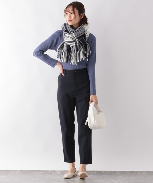 GLOBAL WORK(グローバルワーク)の「静電軽減柄ストール/281700(マフラー・レディース・ベージュ/ネイビー/イエロー/ブルー/グリーン/ダークブルー/ライトピンク・FREE)」の22枚目の写真