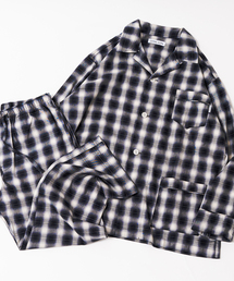 417 EDIFICE | 【LIVING ALONe / リビングアローン】 Hombre check Pajamas(シャツ/ブラウス)