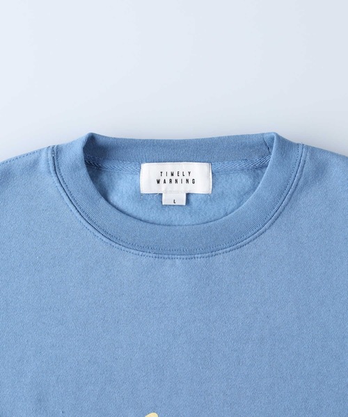 Right-on(ライトオン)の「フェルトワッペンスウェット(スウェット・メンズ・オフホワイト/グレー/イエロー/サックスブルー・XL/L/M)」の12枚目の写真