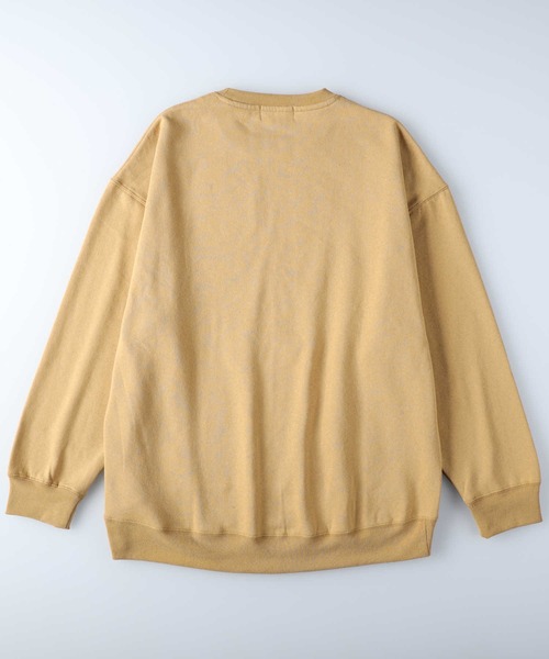 Right-on(ライトオン)の「フェルトワッペンスウェット(スウェット・メンズ・オフホワイト/グレー/イエロー/サックスブルー・XL/L/M)」の9枚目の写真