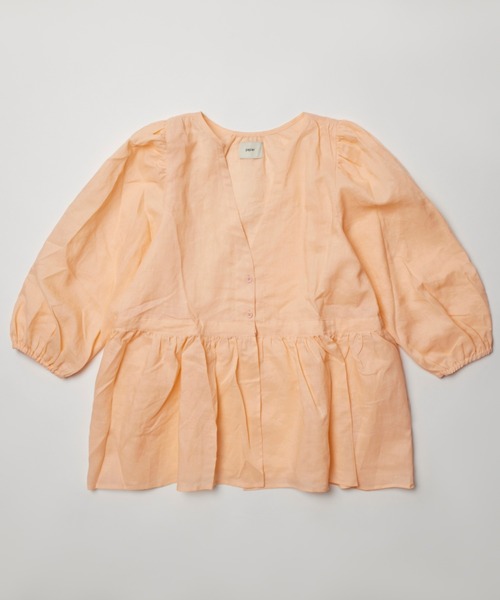 papier(パピエ)の「papier/パピエ/Linnen gown(シャツ/ブラウス・レディース・オレンジ/ホワイト/ブラック・FREE)」の19枚目の写真