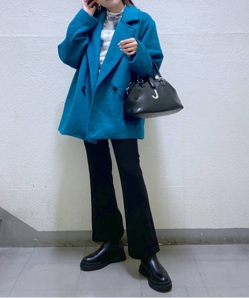 JEANASIS（ジーナシス）の「ボカシガラハイネックLS TEE/176449（Tシャツ/カットソー・レディース・グレー系その他/オレンジ系その他/パープル系その他/ホワイト系その他・FREE）」の19枚目の写真