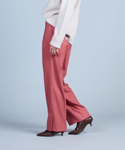 N.O.R.C（ノーク）の「裾スリットパンツ（その他パンツ・レディース・ブラック/ピンク/キャメル・S/M）」の3枚目の写真