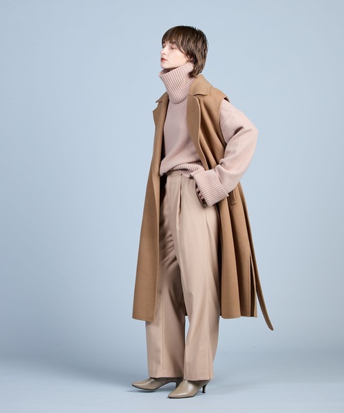 N.O.R.C（ノーク）の「裾スリットパンツ（その他パンツ・レディース・ブラック/ピンク/キャメル・S/M）」の13枚目の写真