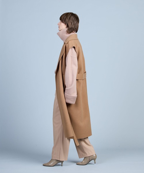 N.O.R.C（ノーク）の「裾スリットパンツ（その他パンツ・レディース・ブラック/ピンク/キャメル・S/M）」の5枚目の写真