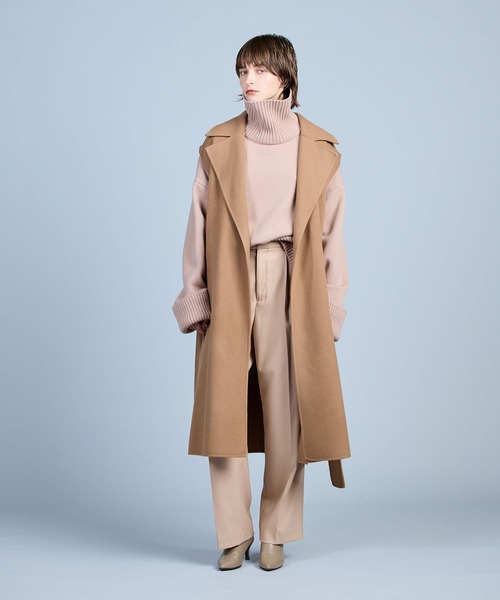 N.O.R.C（ノーク）の「裾スリットパンツ（その他パンツ・レディース・ブラック/ピンク/キャメル・S/M）」の10枚目の写真