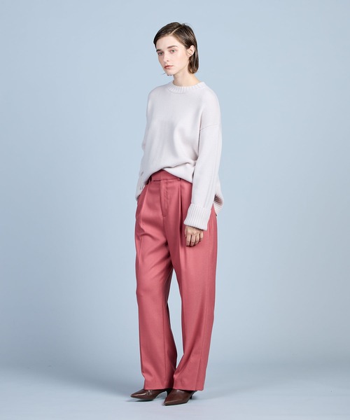 N.O.R.C（ノーク）の「裾スリットパンツ（その他パンツ・レディース・ブラック/ピンク/キャメル・S/M）」の12枚目の写真