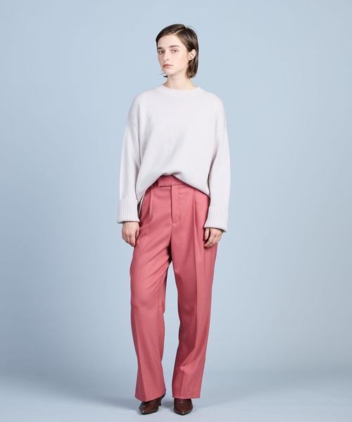 N.O.R.C（ノーク）の「裾スリットパンツ（その他パンツ・レディース・ブラック/ピンク/キャメル・S/M）」の9枚目の写真