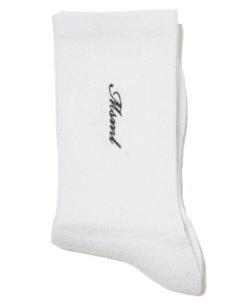 MSML（エムエスエムエル）の「MSML SOX（ソックス/靴下・メンズ・ホワイト/ブラック・ONE SIZE）」の4枚目の写真