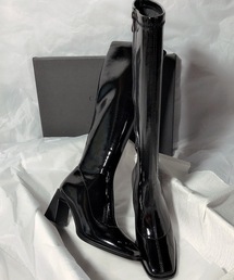 Burner | 【OKUOKU 0909】チャンキーヒール ロングブーツ oku-shoes-679077963221-50(ブーツ)