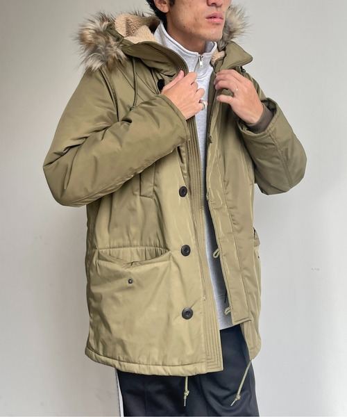 CPCM(シーピーシーエム)の「N-3B(モッズコート・メンズ・カーキ/ブラック・LARGE/MEDIUM)」の7枚目の写真