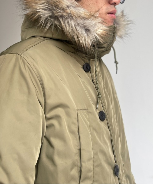 CPCM(シーピーシーエム)の「N-3B(モッズコート・メンズ・カーキ/ブラック・LARGE/MEDIUM)」の12枚目の写真
