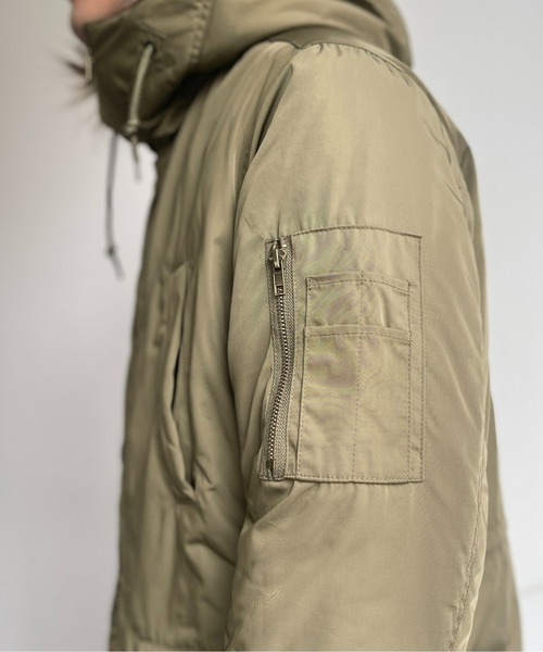 CPCM(シーピーシーエム)の「N-3B(モッズコート・メンズ・カーキ/ブラック・LARGE/MEDIUM)」の14枚目の写真