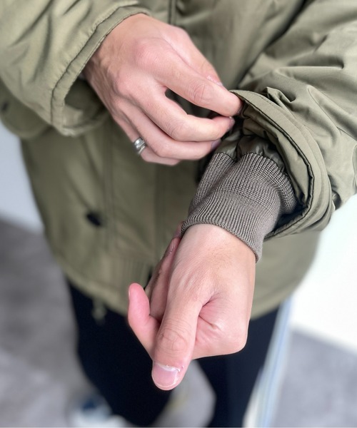 CPCM(シーピーシーエム)の「N-3B(モッズコート・メンズ・カーキ/ブラック・LARGE/MEDIUM)」の15枚目の写真