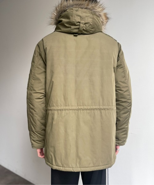 CPCM(シーピーシーエム)の「N-3B(モッズコート・メンズ・カーキ/ブラック・LARGE/MEDIUM)」の11枚目の写真