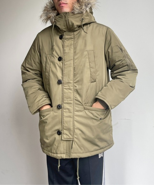 CPCM(シーピーシーエム)の「N-3B(モッズコート・メンズ・カーキ/ブラック・LARGE/MEDIUM)」の9枚目の写真