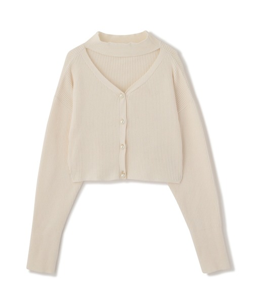 PROPORTION BODY DRESSING(プロポーションボディドレッシング)の「2Wayショート丈ニットプルオーバー / 1213170201(ニット/セーター・レディース・ブルー/ベージュ/ホワイト系その他・FREE)」の17枚目の写真