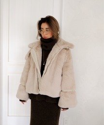 ALEXIA STAM | Fake Fur Jacket / フェイクファージャケット(その他アウター)