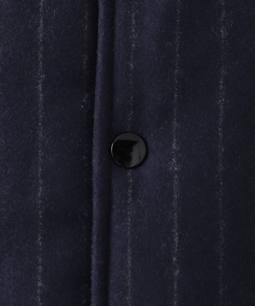 EDIFICE（エディフィス）の「【SKOOKUM / スクーカム】別注 FOX BROTHERS Award JK（スタジャン・メンズ・ネイビー・MEDIUM/LARGE）」の11枚目の写真