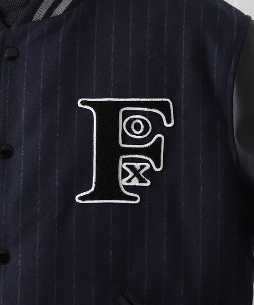 EDIFICE（エディフィス）の「【SKOOKUM / スクーカム】別注 FOX BROTHERS Award JK（スタジャン・メンズ・ネイビー・MEDIUM/LARGE）」の12枚目の写真