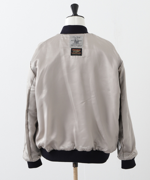 EDIFICE（エディフィス）の「【SKOOKUM / スクーカム】別注 FOX BROTHERS Award JK（スタジャン・メンズ・ネイビー・MEDIUM/LARGE）」の16枚目の写真