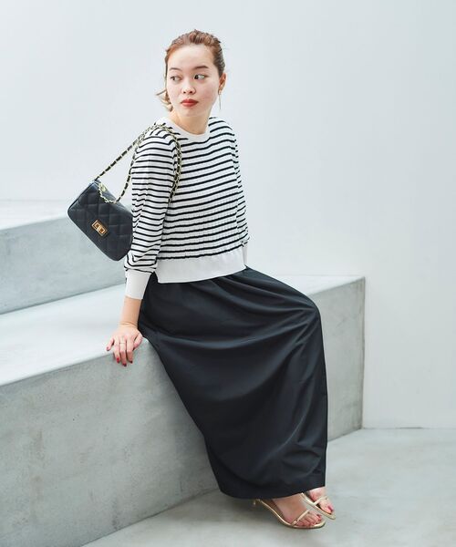 le.coeur blanc（ルクールブラン）の「HERNAN キルティングショルダーバッグ（ショルダーバッグ・レディース・ブラック/ベージュ・FREE）」の15枚目の写真