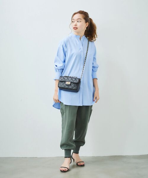 le.coeur blanc（ルクールブラン）の「HERNAN キルティングショルダーバッグ（ショルダーバッグ・レディース・ブラック/ベージュ・FREE）」の18枚目の写真