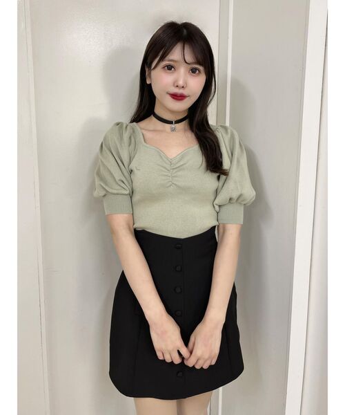 EATME(イートミー)の「クロスローズソフトフェイクレザーチョーカー(チョーカー・レディース・ブラック・FREE)」の5枚目の写真