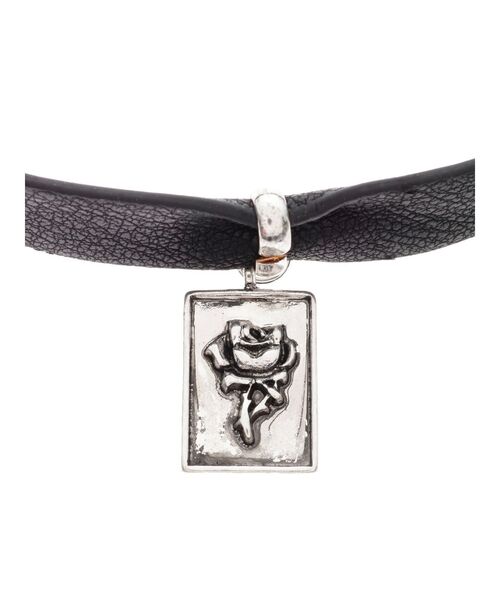 EATME(イートミー)の「クロスローズソフトフェイクレザーチョーカー(チョーカー・レディース・ブラック・FREE)」の10枚目の写真