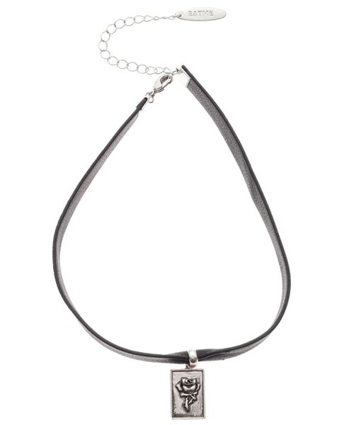 EATME(イートミー)の「クロスローズソフトフェイクレザーチョーカー(チョーカー・レディース・ブラック・FREE)」の12枚目の写真