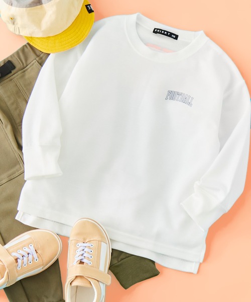 SHISKY / シスキー 柄込み バックプリント ビックシルエット