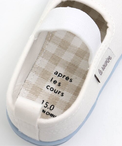 apres les cours（アプレレクール）の「バラエティ 上履き（スリッポン・キッズ・ラベンダー/サックスブルー/ピンク・19/16/18/17/15 ）」の13枚目の写真