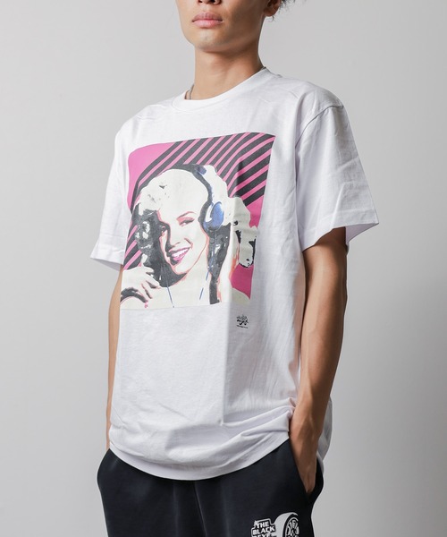 INNOCENT(イノセント)の「【Radio Days】MARILYN MONROE S/S TEE マリリンモンロー プリントTシャツ(Tシャツ/カットソー・レディース・ホワイト/ブラック・LARGE/X-LARGE/MEDIUM)」の9枚目の写真