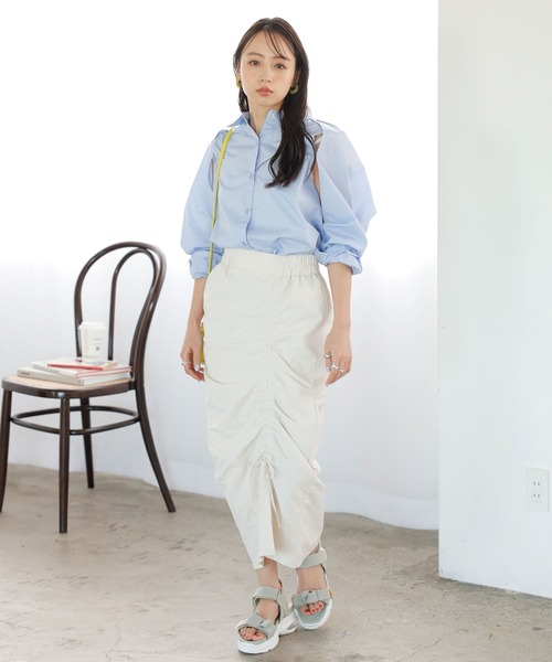 earth music&ecology(アースミュージックアンドエコロジー)の「【earth music&ecology】リボンスポーツサンダル(サンダル・レディース・アイボリー/ブラック/グレー・SMALL/MEDIUM/LARGE/X-LARGE)」の11枚目の写真