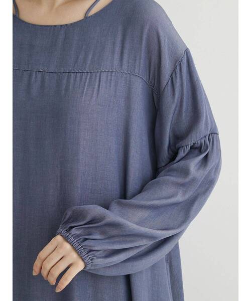 Furryrate（ファーリーレート）の「・furry　rate　バックレースアップワンピース（ワンピース・レディース・ブルー/グリーン系その他3/ライトグレー・FREE）」の8枚目の写真